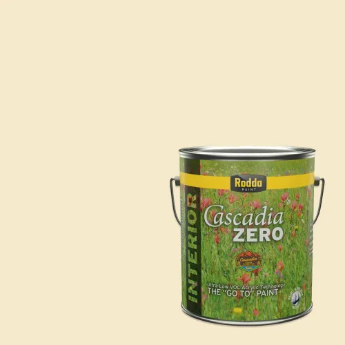 Vista 2 de Rodda Paint CASCADIA XL Pintura e imprimación satinada exterior en uno, cuarto de galón, otoño niño