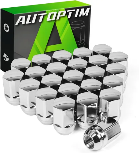 Vista 8 de AUTOPTIM Tuercas negras 9/16-18 – Reemplazo para Dodge Ram 1500 2002-2010, Dodge Durango 2004-2009, 20 piezas de altura de 1.54 pulgadas, hexagonal