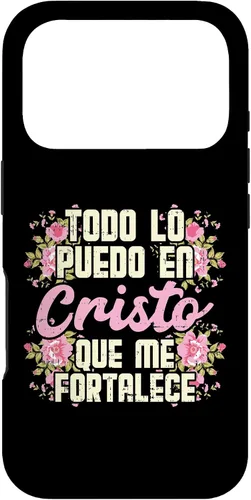 Vista 30 de Todo Lo Puedo En Cristo God Jesus - Funda de regalo cristiana para iPhone 17
