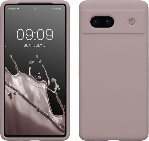 Vista 94 de kwmobile Funda Compatible con Google Pixel 6 Pro - Funda de Teléfono de Silicona TPU con Acabado Suave - Azul Caribe