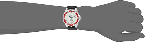 Vista 2 de Momentum's Reloj unisex M1 Splash 656.2ft 660 pies resistente al agua bisel giratorio banda negra