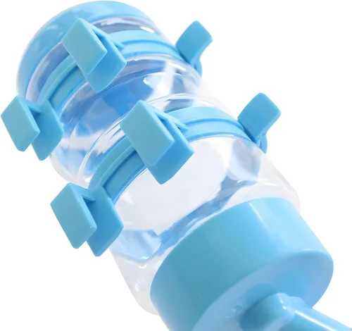 Vista 2 de Dispensador automático de agua para perros y gatos, Azul
