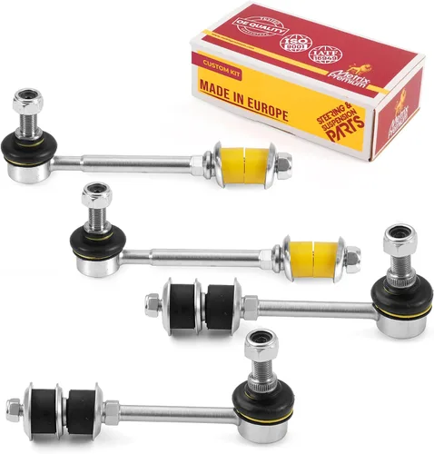 Vista 79 de Metrix Premium Chassis Parts - Kit de 4 piezas de barra estabilizadora delantera y trasera con enlace de extremo de barra estabilizadora para Ford