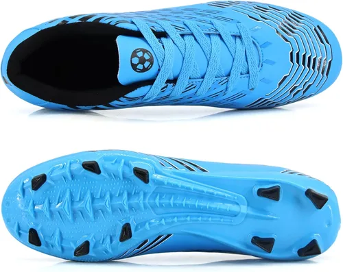 Vista 3 de Juzecx Zapatos de fútbol para hombre FGAG Fútbol Zapatos de entrenamiento Firm Ground Soccer Shoes