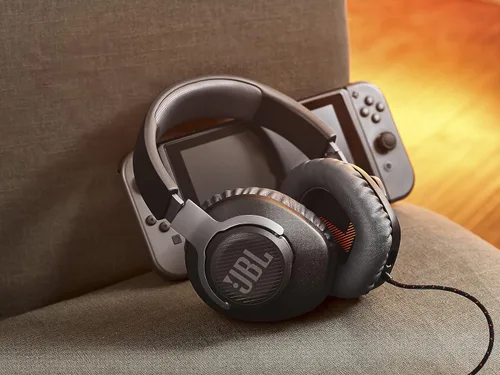 Vista 10 de JBL Quantum 100 - Wired Over-Ear Gaming Headphones - Black,Large,(Pack of 4)