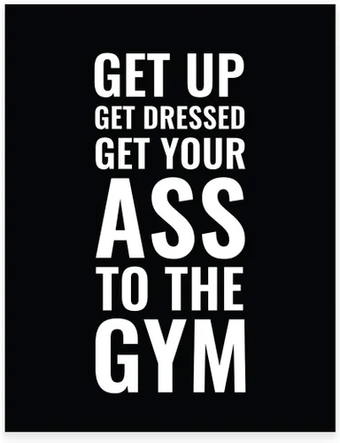Vista 28 de Andaz Press Colección de arte de pared Gym Fitness, 8.5 x 11 pulgadas, impresión de póster con texto en inglés "A Year From Now You Will Wish You
