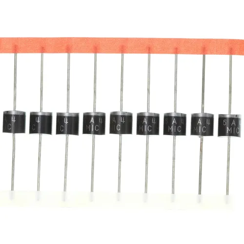 Vista 4 de 5PCS 6A1 Rectificador Diodo 6A 100V R-6 Axial 6 Amp 100 Voltios