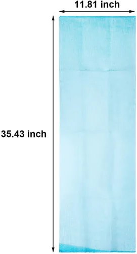 Vista 9 de Meetory 6 toallas de baño de nailon exfoliante, 35 pulgadas (35.4 in), toalla de baño de piel de belleza, masaje para mujeres y hombres