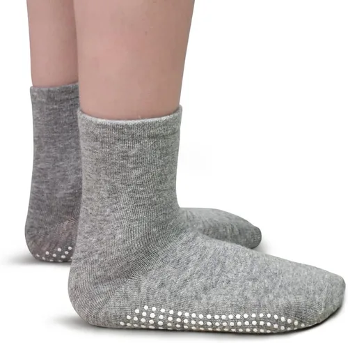 Vista 7 de Tphon Calcetines para niños pequeños con pinzas para niños y niñas, calcetines antideslizantes para niños, 15 pares de calcetines de media