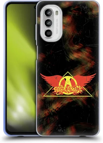 Vista 107 de Head Case Designs Officially Licensed Aerosmith Back in The Saddle Again Classics Gel Case [Military Grade Protection] Compatible with Moto E7