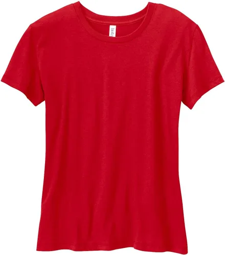 Vista 2 de Bella Canvas 6400 - Camiseta de manga corta relajada., B6400, S, Rojo