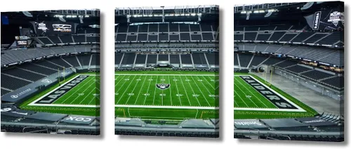Vista 18 de Lincoln - Lienzo decorativo para pared, diseño de campo financiero de Filadelfia, paisaje de estadio de fútbol de Filadelfia, decoración de pared