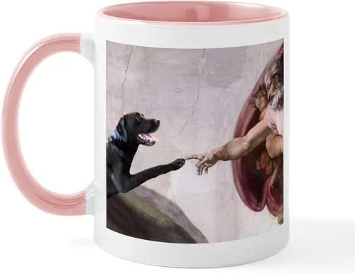 Vista 19 de CafePress Black Lab Mug Taza de café de cerámica de 11 oz (11.0 fl oz)