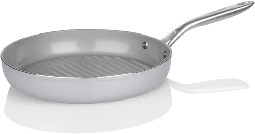 Vista 12 de TECHEF - CeraTerra Collection, cacerola antiadherente de cerámica de 2 cuartos con tapa de vidrio (sin PTFE, PFAS ni PFOA), fabricada en Corea