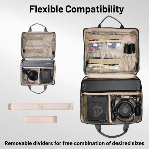 Vista 7 de Phomemo Impresora inalámbrica de plantillas de transferencia de tatuajes M08F con 1 bolsa de tatuaje multifuncional