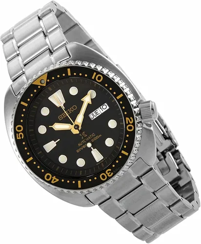 Vista 3 de Seiko Prospex SRPE91K1 reloj automático para hombre con esfera negra