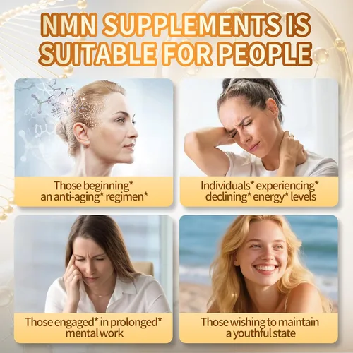 Vista 7 de Suplemento liposomal NMN 15 en 1 1000 mg orgánico puro - 120 cápsulas