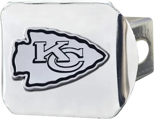 Vista 9 de FANMATS NFL Unisex-Adult Chrome & Chrome Logo Negro