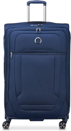 Vista 53 de DELSEY PARIS Helium DLX Softside - Maleta expandible con ruedas giratorias, azul marino, a cuadros, mediano de 25 pulgadas