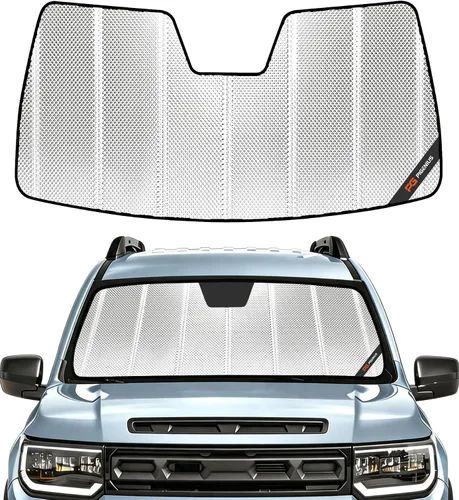 Vista 16 de Pigenius Parasol para parabrisas Honda Pilot 2016-2021, Ridgeline 2017-2021. Sin cámara de detección - Salvaguardia