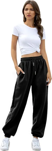 Vista 2 de Gvraslvet Pantalones deportivos con bolsillos para mujer