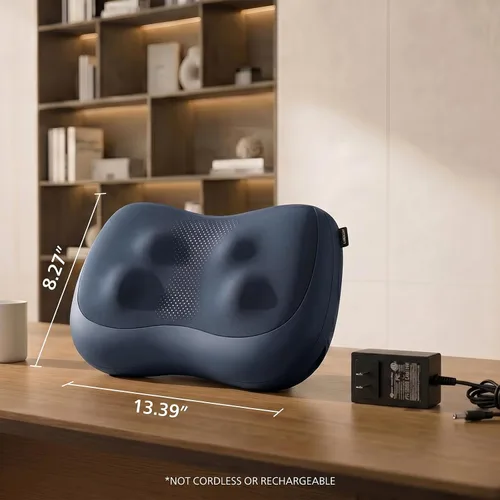 Vista 9 de PHILIPS Back Massager with Heat, Deep Tissue Massage Pillow for Relaxation