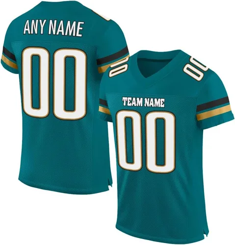 Vista 27 de Camiseta de fútbol personalizada para jóvenes, hombres y niños, camiseta de fútbol personalizada Aqua para mujer, número de nombre, camiseta