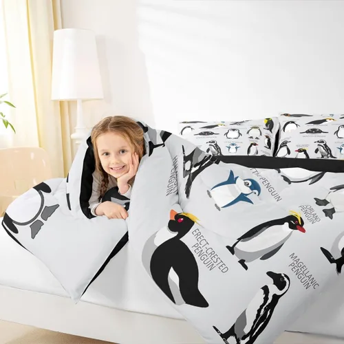 Vista 35 de Erosebridal Edredón de Gatos Lindos para Niños con Líneas de Arcoíris Neón, Juego de Ropa de Cama Individual para Niñas, Niños y Adolescentes, Gatos