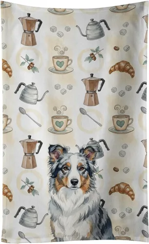 Vista 187 de Caroline's Treasures Afghan Hound - Toalla de cocina para barra de café, terciopelo frontal y lazo de algodón, lavable a máquina Sabueso afgano
