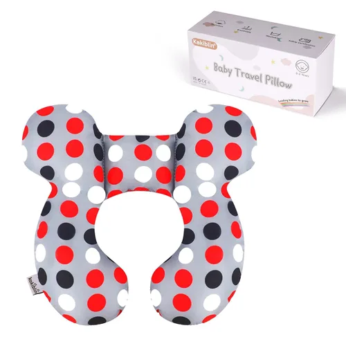 Vista 19 de Kakiblin - Almohada de cuello para bebé, almohada de apoyo para bebé mejorada, almohada para la cabeza del bebé, almohada de apoyo para el cuello