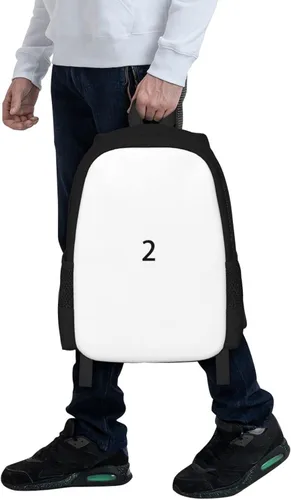 Vista 9 de Mochila de anime con impresión 3D, mochila de dibujos animados, mochila casual para viaje, mochila ligera, Color-2, talla única