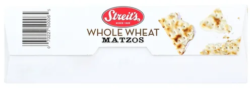 Vista 8 de Streit's, Matzo de trigo integral, 11 oz