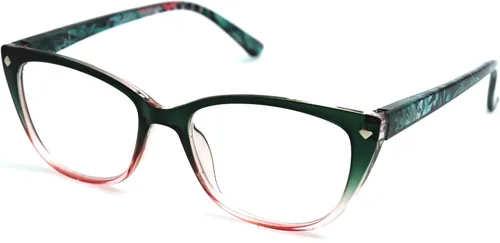 Vista 9 de ColorViper - Lentes de lectura clásicos estilo ojo de gato para mujer