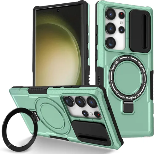 Vista 63 de Funda magnética para Samsung Galaxy Note 20 Ultra, soporte para teléfono, funda protectora mate a prueba de golpes, funda protectora para teléfono