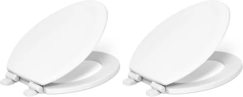 Vista 20 de KOHLER Stonewood Quiet-Close, Asiento de inodoro redondo de cierre suave, madera duradera, fácil instalación, ajuste universal, elementos esenciales