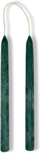 Vista 33 de Candlestock Velas cónicas de cera de abejas – 1/2 pulgada de diámetro, cera de abeja pura 100% natural de Estados Unidos, mecha de algodón, sin