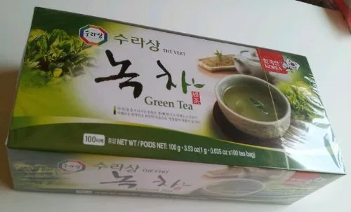 Vista 2 de Té verde de Corea (100 bolsas)