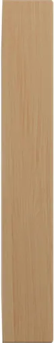 Vista 3 de Ekena Millwork ROS03X03X00EDAL Roseta cuadrada pequeña de Edimburgo, 3 pulgadas de ancho x 3 pulgadas de alto x 5/8 pulgadas de largo, aliso
