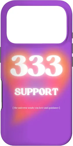 Vista 30 de Angel Number 333 Case for iPhone 17