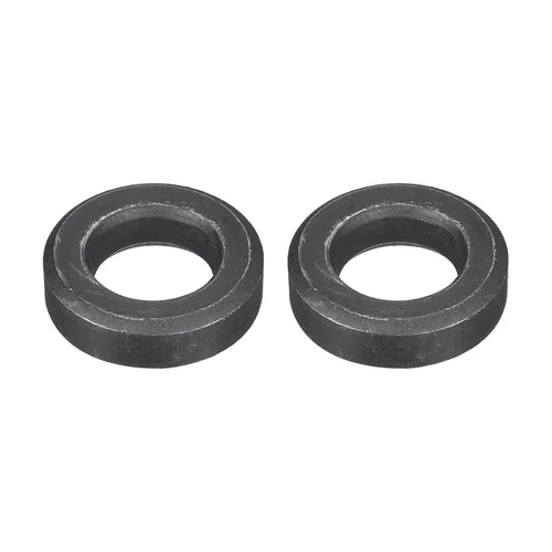 Vista 46 de Uxcell Arandela plana de acero al carbono para pernos M8, 10 piezas M8 x 16 x 1.5mm, aleación de acero negro oxidado de grado 8.8, sujetadores