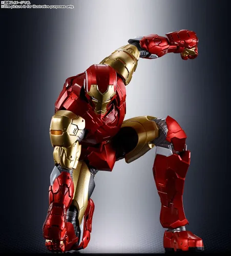 Vista 6 de TAMASHII NATIONS - Tech-On Avengers - Figura de acción de Iron Man, Bandai Spirits S.H.Figuarts