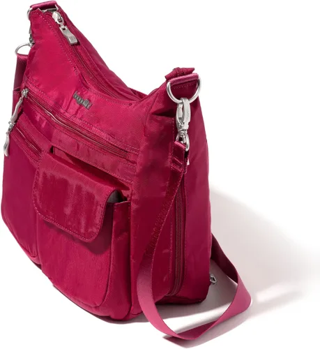Vista 2 de Baggallini Everywhere Bagg - Bolso cruzado para mujer, 11 x 9, ligero, de nailon, resistente al agua, bolsa de viaje con protección RFID