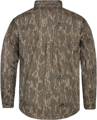 Vista 2 de Mossy Oak Men's Long Sleeve Camo Hunting Shirts Cotton Mill