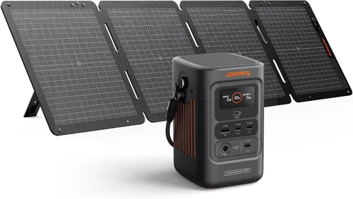 Vista 12 de Jackery Explorer - Banco de energía 240D, estación de energía portátil LiFePO4 de 80,000 mAh, salida de CC de 200 W, carga rápida de 1 hora