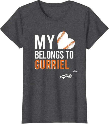 Vista 3 de My Heart Belongs To Yuli Gurriel Camiseta