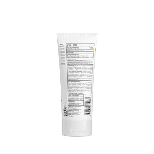 Vista 2 de Alba Botanica Protector solar para cara, loción mineral transparente sin fragancia, SPF 30 de amplio espectro, resistente al agua y biodegradable