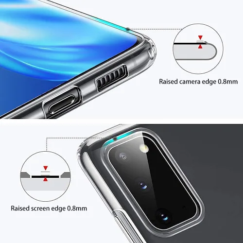 Vista 4 de Compatible with Huawei P30 Lite 2020 Case Colorful Custom Cover with 2 Pack Tempered Glass Screen Protectors - Shockproof Scratch-Resistant