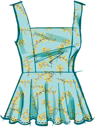 Vista 7 de McCall's Patrón de costura Misses Top/chaleco, multicolor 2