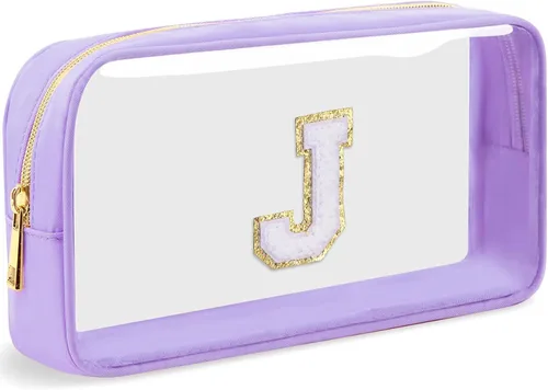 Vista 47 de Bolsa de Maquillaje Transparente Pequeña Bolsa de Cosméticos Bolsa de Viaje de Artículos de Aseo Bolsa Transparente con Cremallera Bolso Organizador