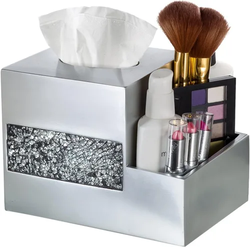 Vista 17 de Creative Scents juego de accesorios de lujo para baño, 4 piezas